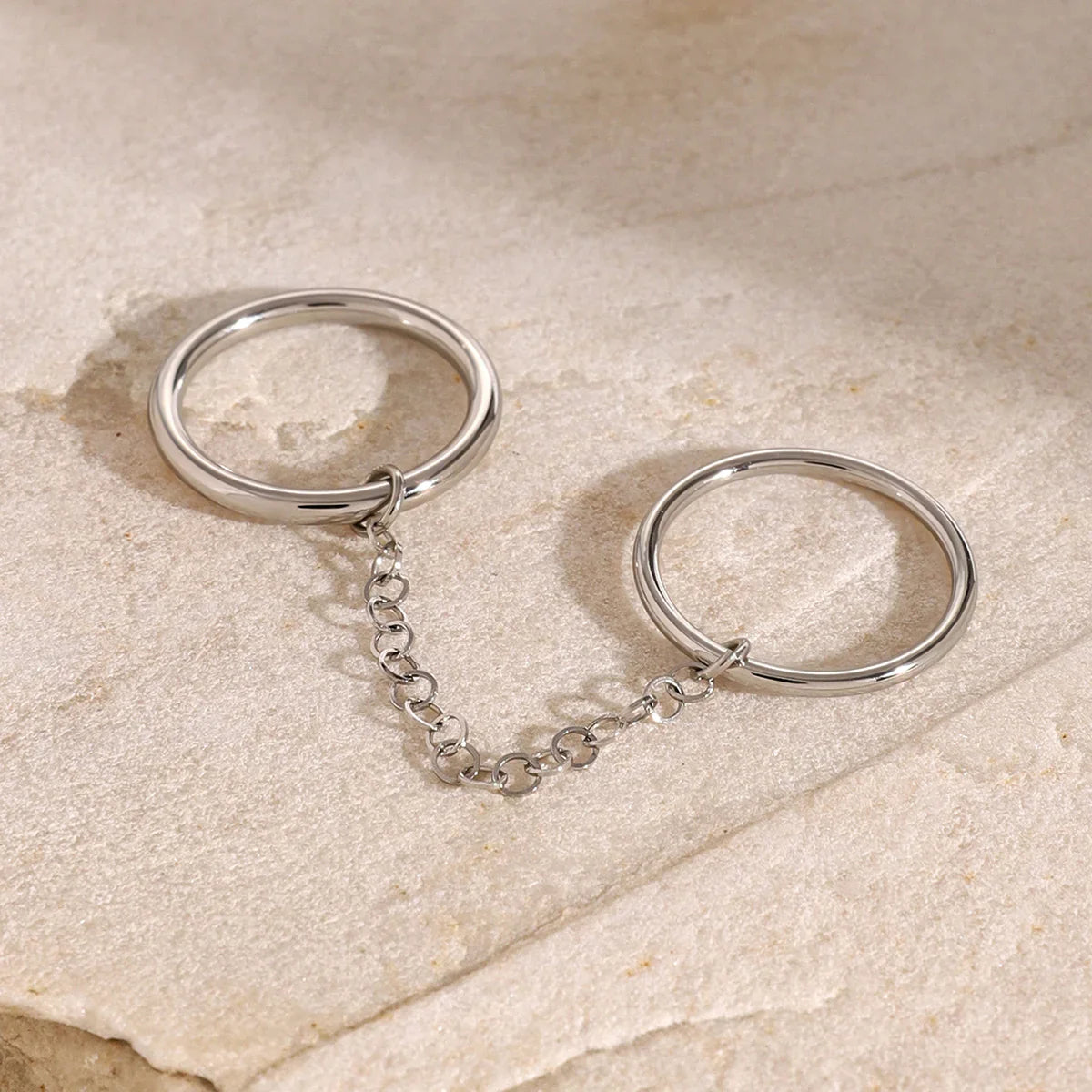 [Gaonasi]Bridget Chain Stacked Ring