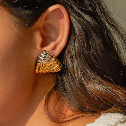 [Gaonasi]Brigitte Gold Earrings
