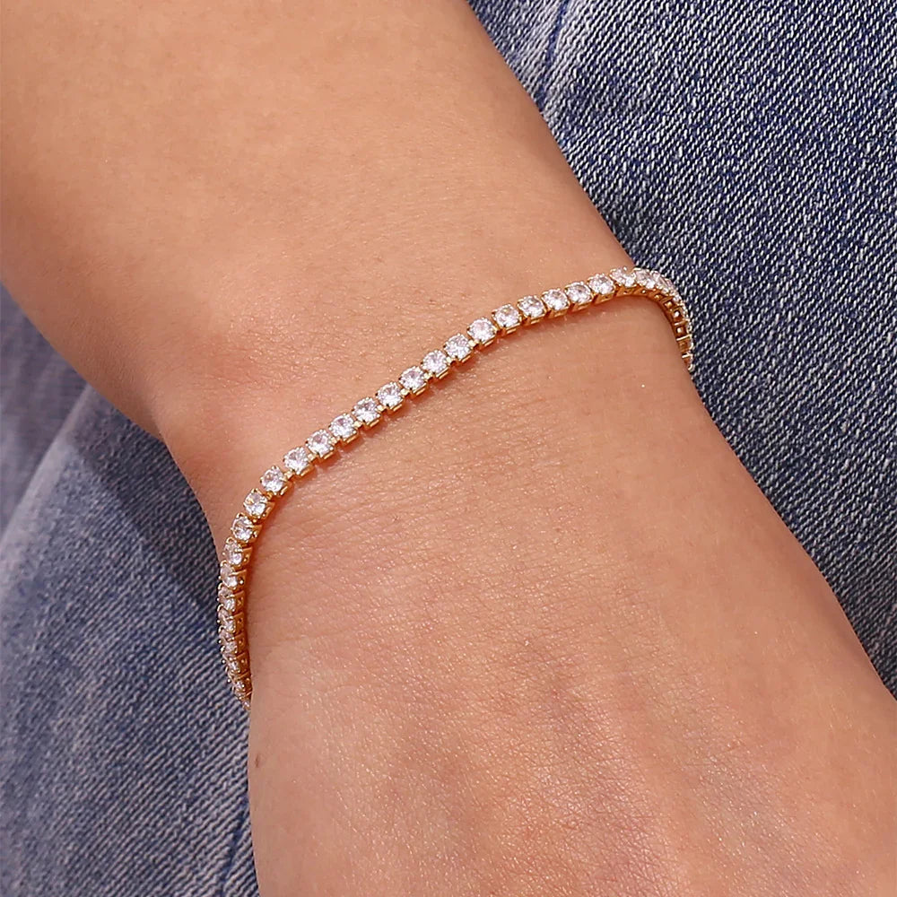 [Gaonasi]Lillian Tennis Bracelet