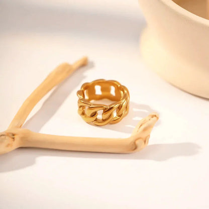 [Gaonasi]Splendor Gold Ring
