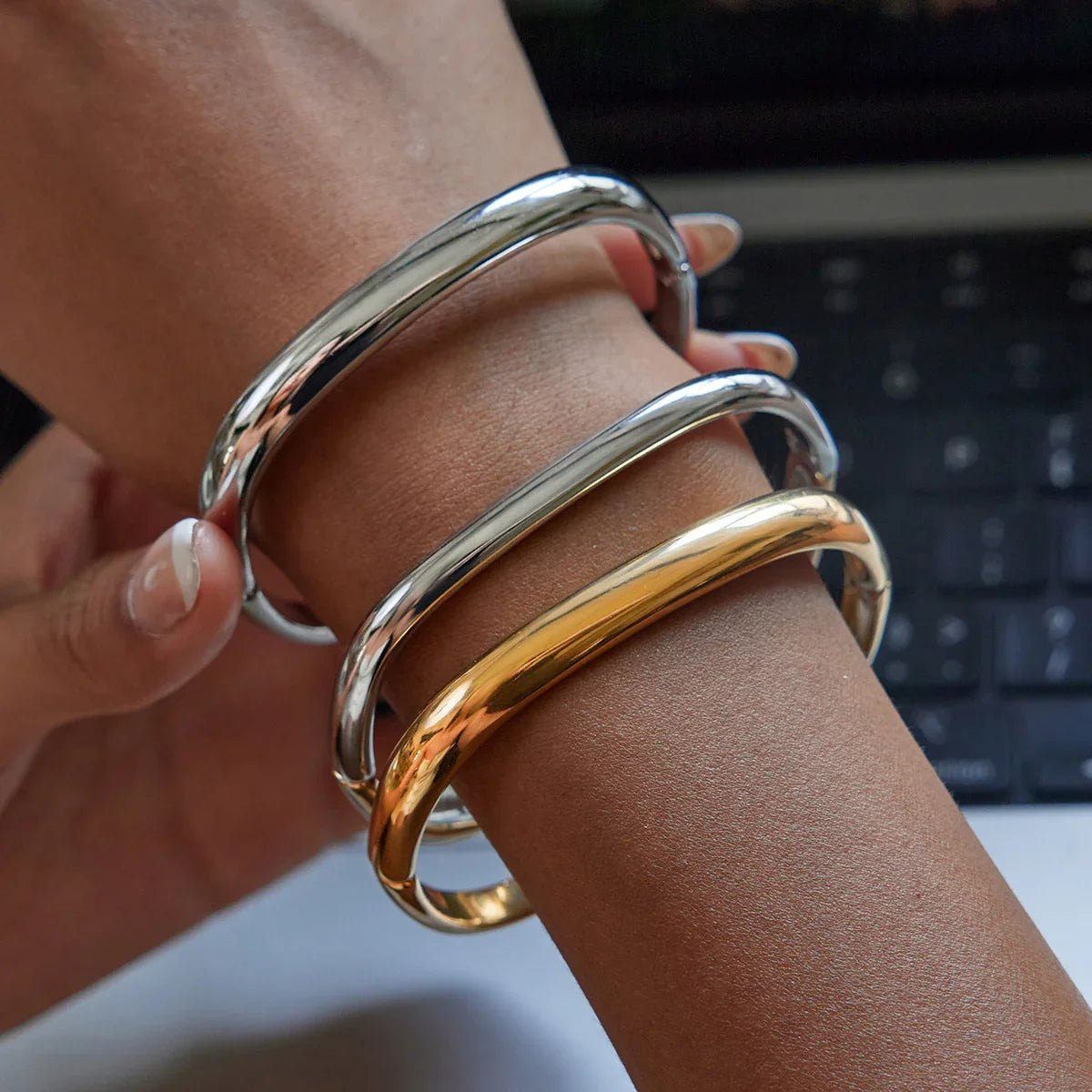 [Gaonasi]Annelise Gold Bracelet