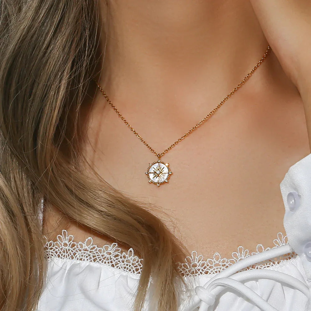 [Gaonasi]Polaris Gold Necklace