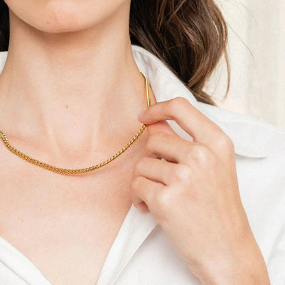 [Gaonasi]Avana Gold Chain Necklace