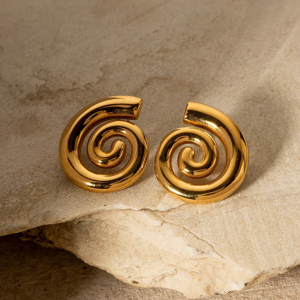 [Gaonasi]Malibu Gold Earrings