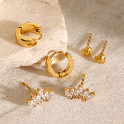 [Gaonasi]Lyanna Diamond Earring Bundle