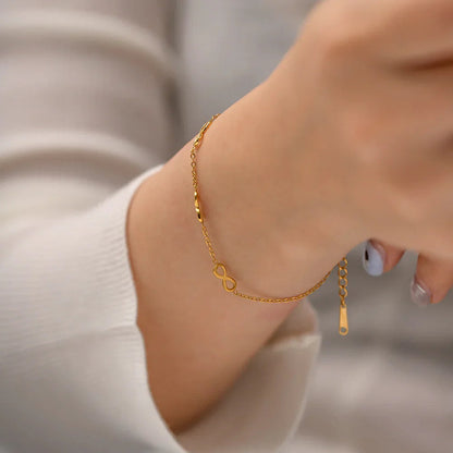 [Gaonasi]Everlasting Gold Bracelet