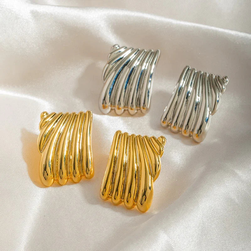 [Gaonasi]Alisa Gold Earrings