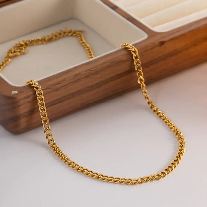 [Gaonasi]Avana Gold Chain Necklace