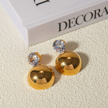 [Gaonasi]Gretta Gold Earrings
