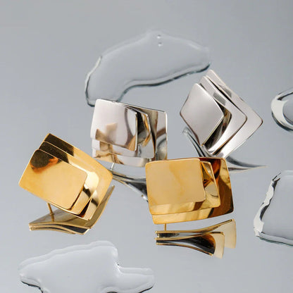 [Gaonasi]Hettie Gold Earrings