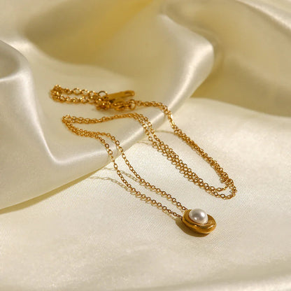 [Gaonasi]Nancy Freshwater Pearl Necklace