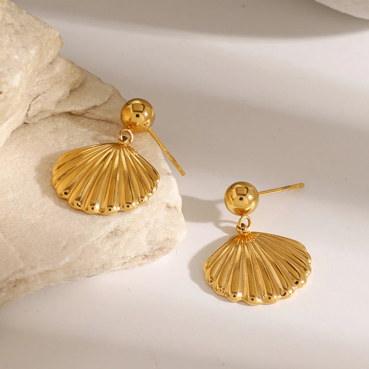 [Gaonasi]Delianna Shell Earrings