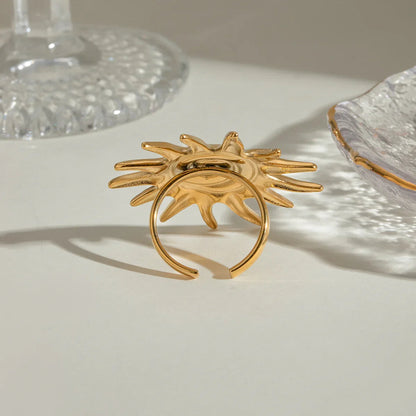 [Gaonasi]Solstice Golden Sun Ring