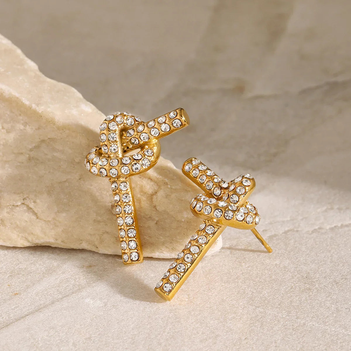 [Gaonasi]Francesca Diamond Earrings