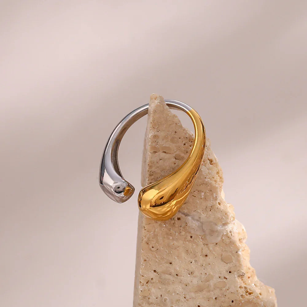[Gaonasi]Seren Two Tone Gold Ring