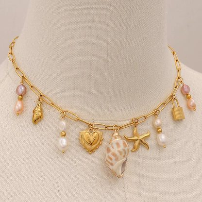 [Gaonasi]Pacific Freshwater Pearl Necklace