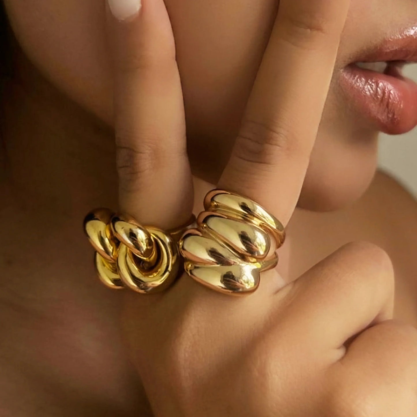 [Gaonasi]Sona Gold Ring
