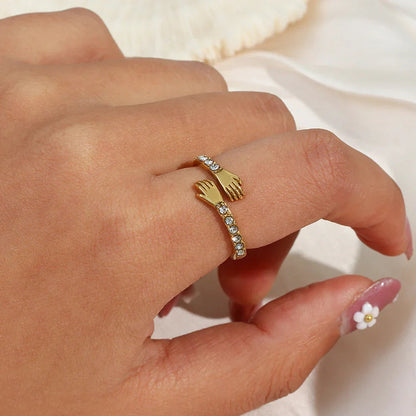 [Gaonasi]Amaryllis Gold Ring