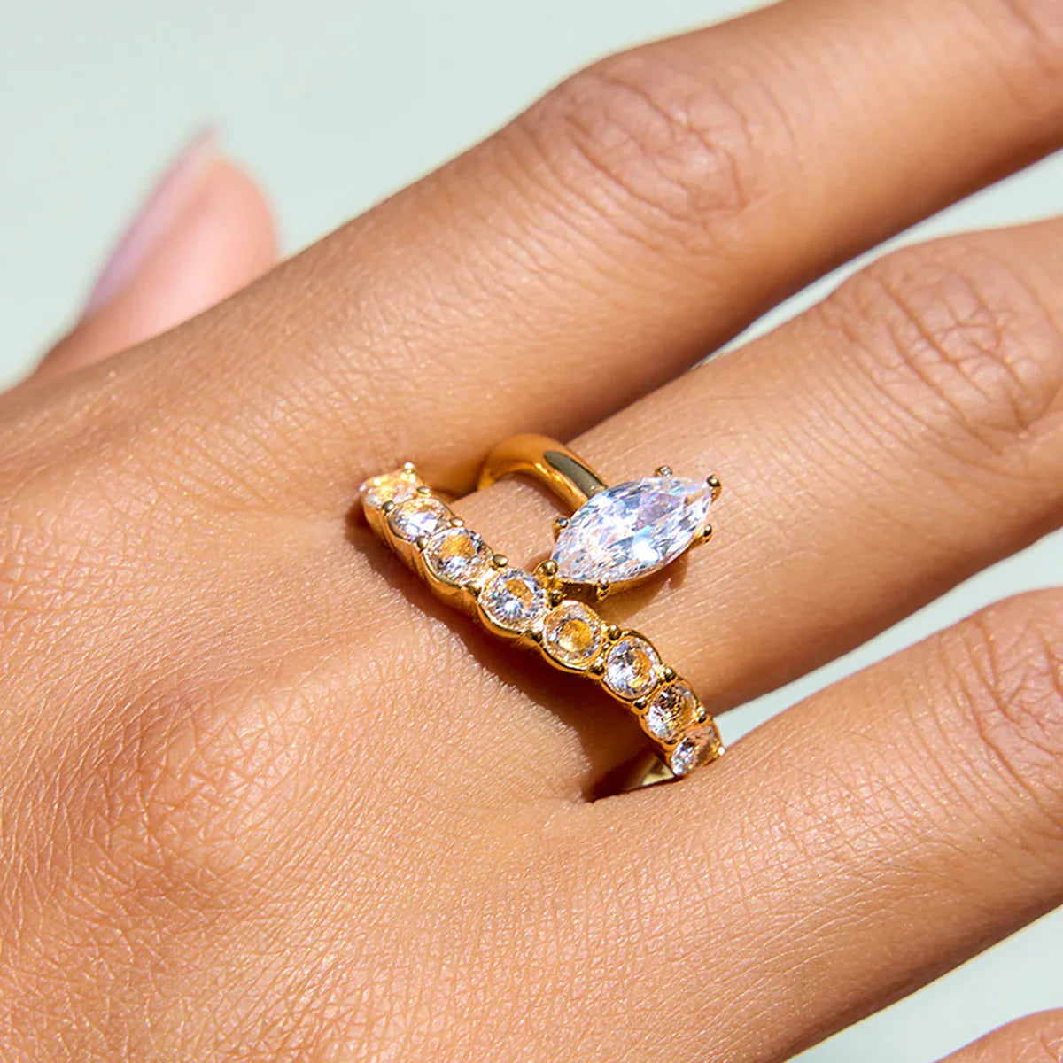 [Gaonasi]Calina Marquise Diamond Ring