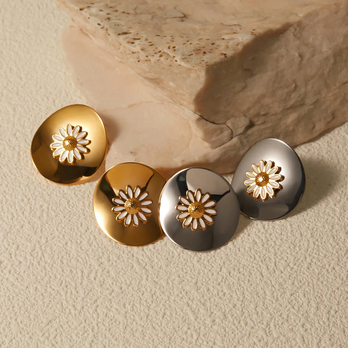 [Gaonasi]Georgiana Gold Earrings