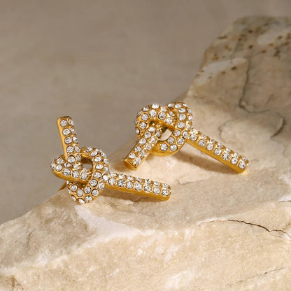 [Gaonasi]Francesca Diamond Earrings