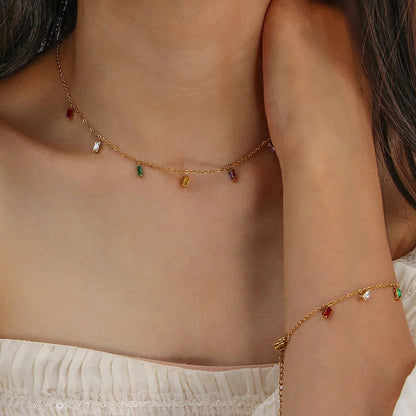 [Gaonasi]Josephine Gemstone Bracelet