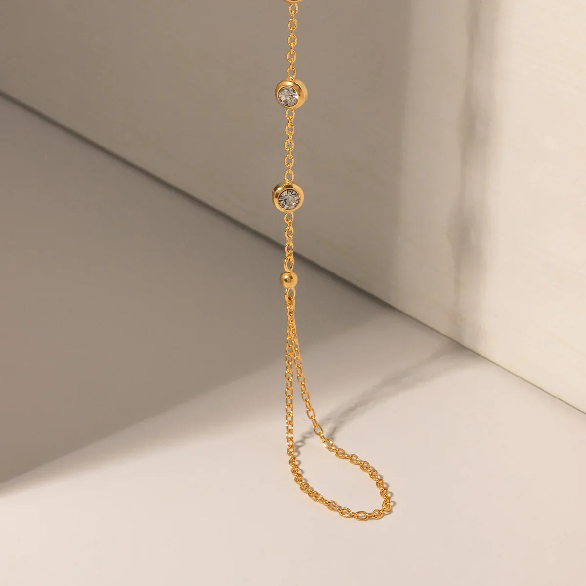 [Gaonasi]Leona Diamond Hand Chain