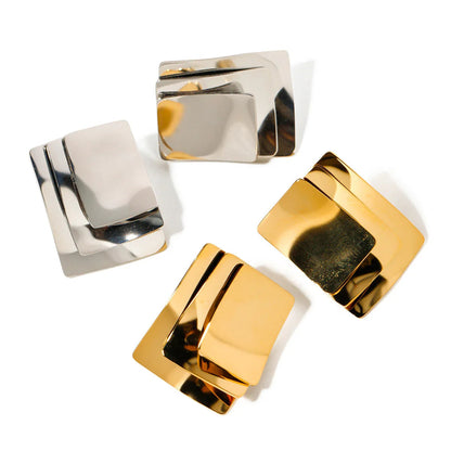 [Gaonasi]Hettie Gold Earrings