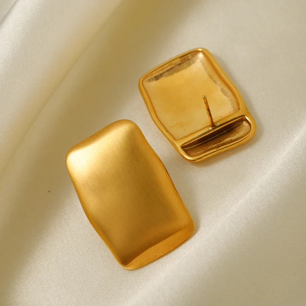 [Gaonasi]Olive Gold Earrings