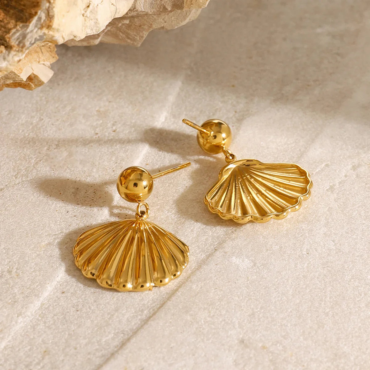 [Gaonasi]Delianna Shell Earrings