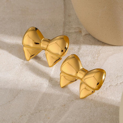 [Gaonasi]Regina Bow Earrings