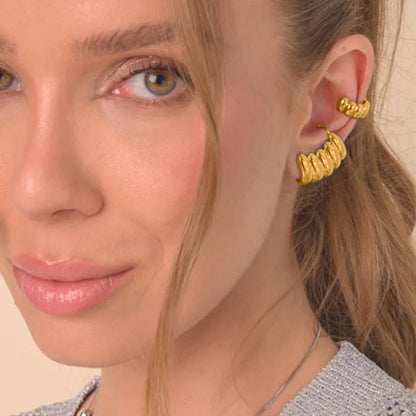 [Gaonasi]Beatrix Gold Earrings