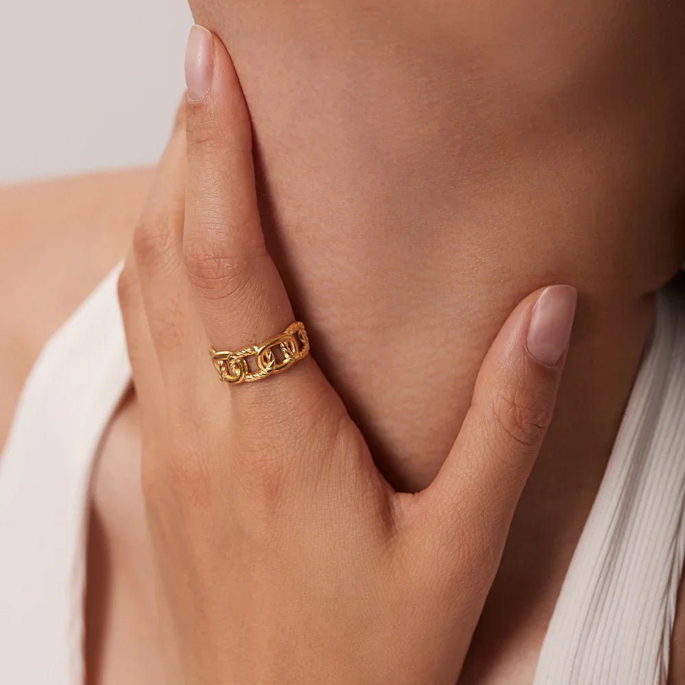 [Gaonasi]Harmony Gold Ring