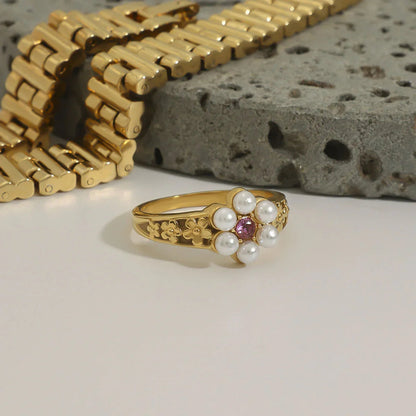 [Gaonasi]Thalia Freshwater Pearl Ring