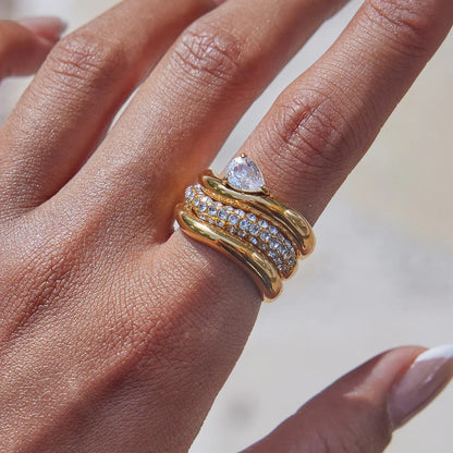 [Gaonasi]Noemi Curated Ring Stack Collection