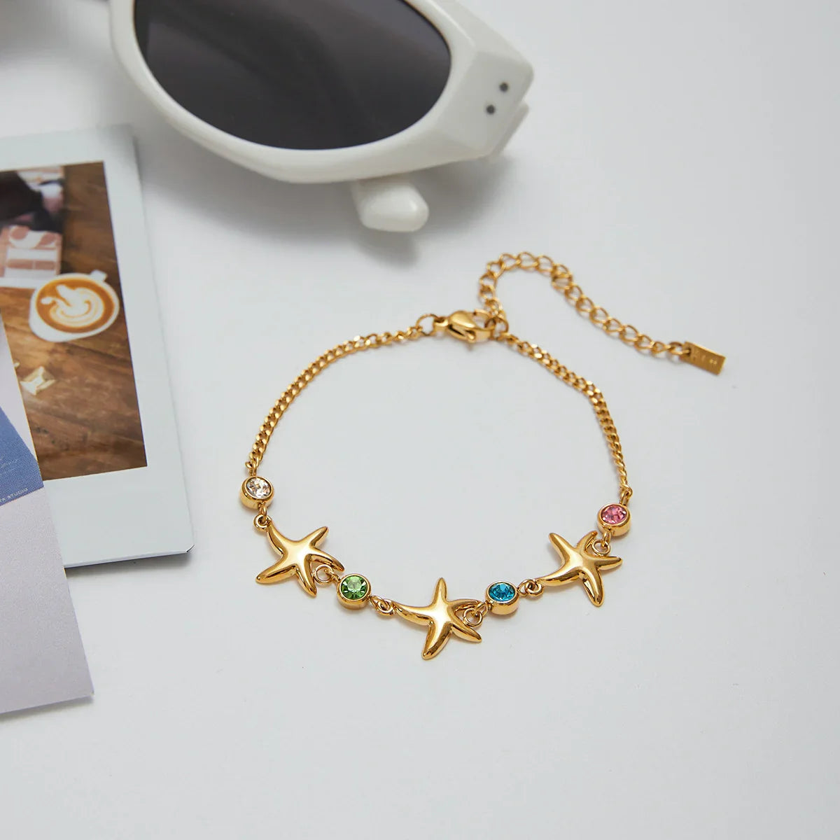 [Gaonasi]Kristine Golden Starfish Bracelet