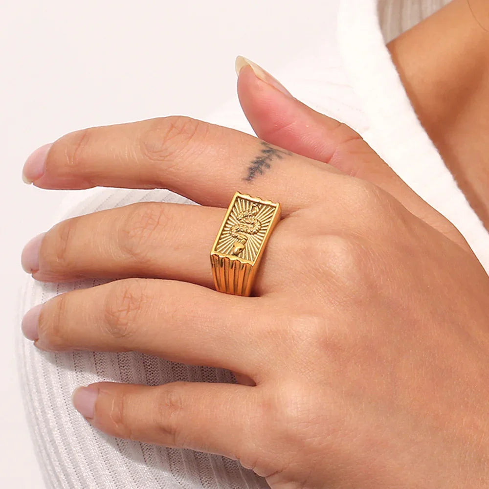 [Gaonasi]Miles Gold Ring