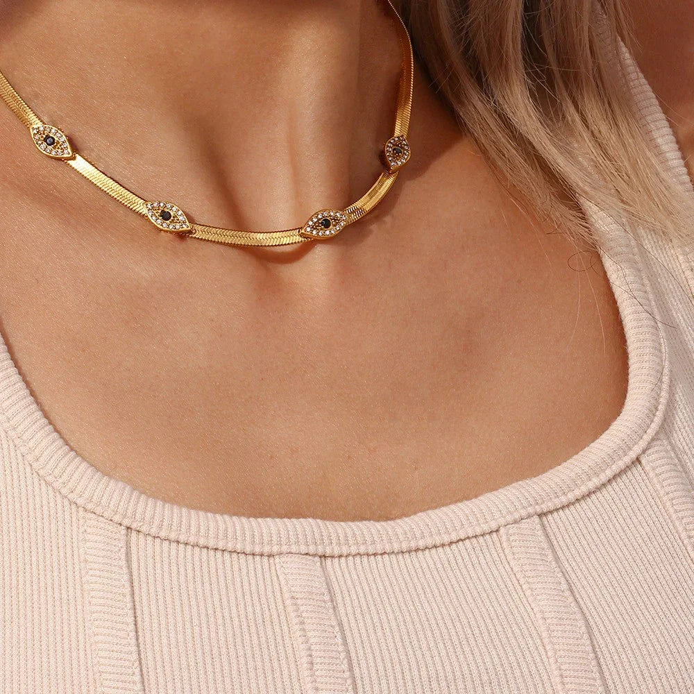 [Gaonasi]Faunne Gold Necklace