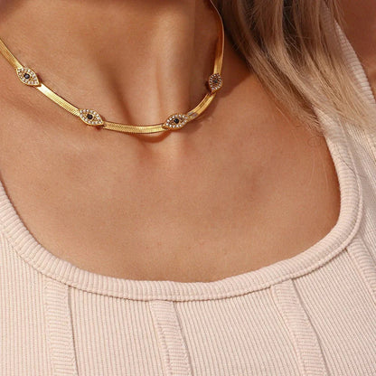 [Gaonasi]Faunne Gold Necklace