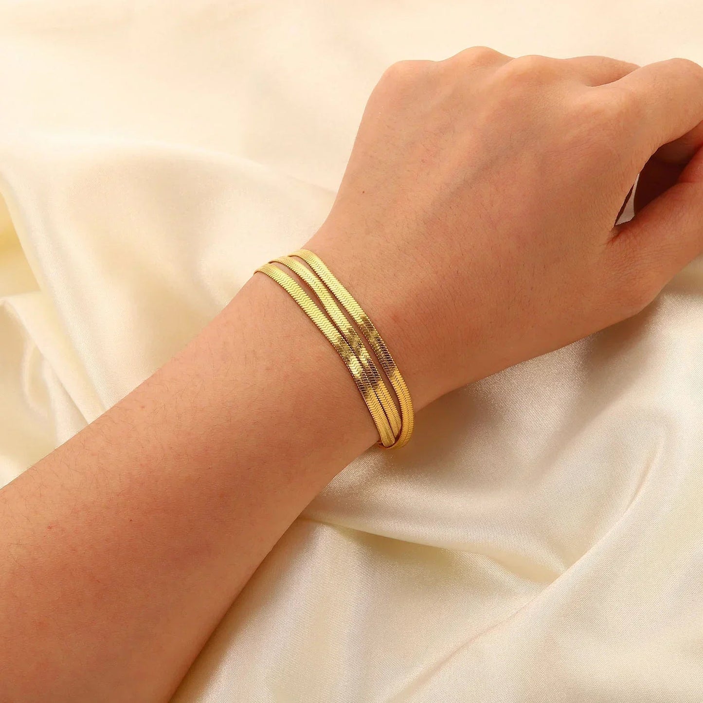 [Gaonasi]Abella Gold Bracelet
