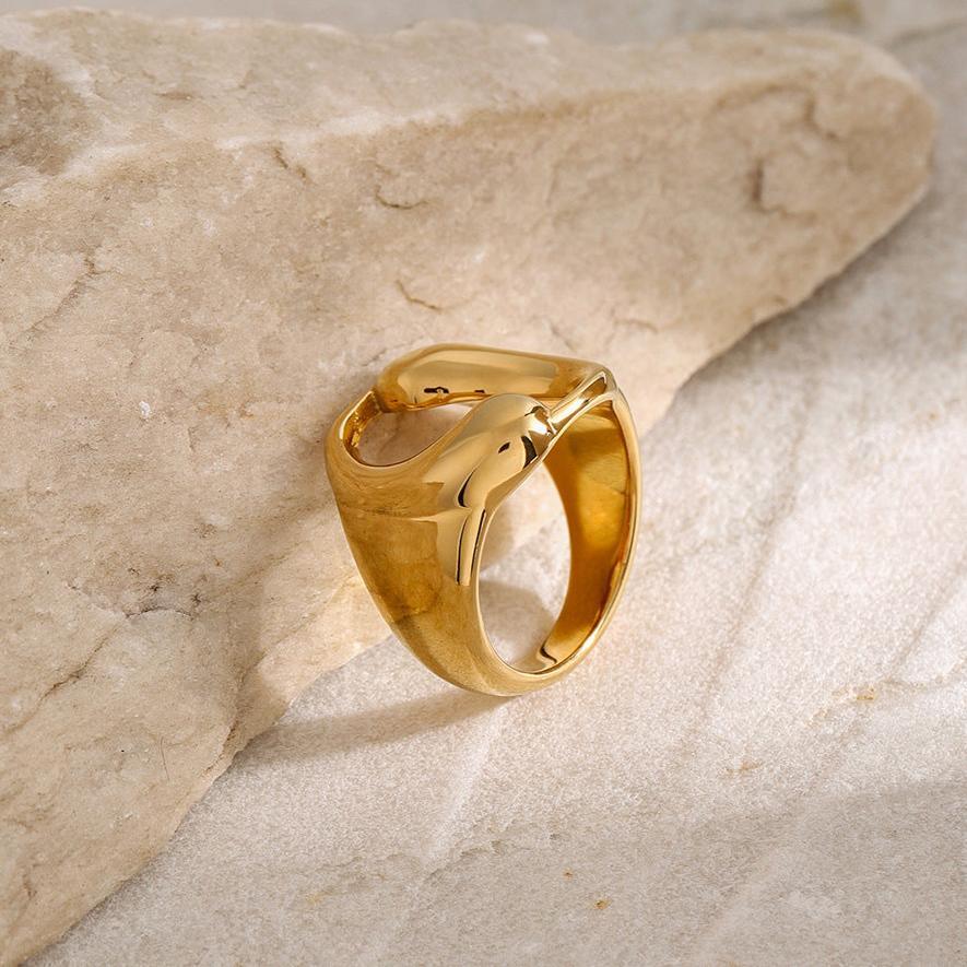 [Gaonasi]Paige Gold Ring