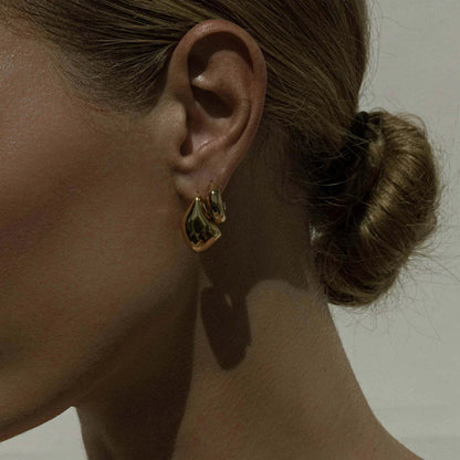 [Gaonasi]Selena Gold Earrings