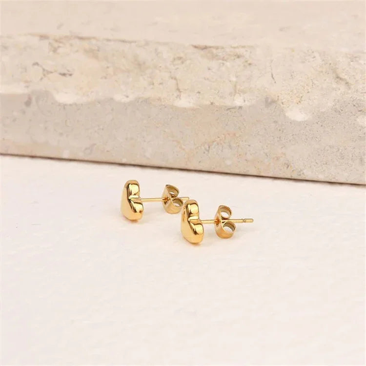 [Gaonasi]Aiko Gold Earrings