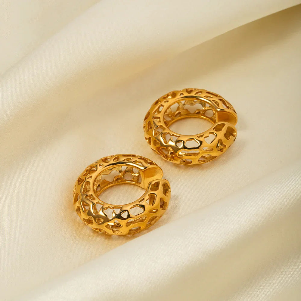 [Gaonasi]Alma Gold Earrings