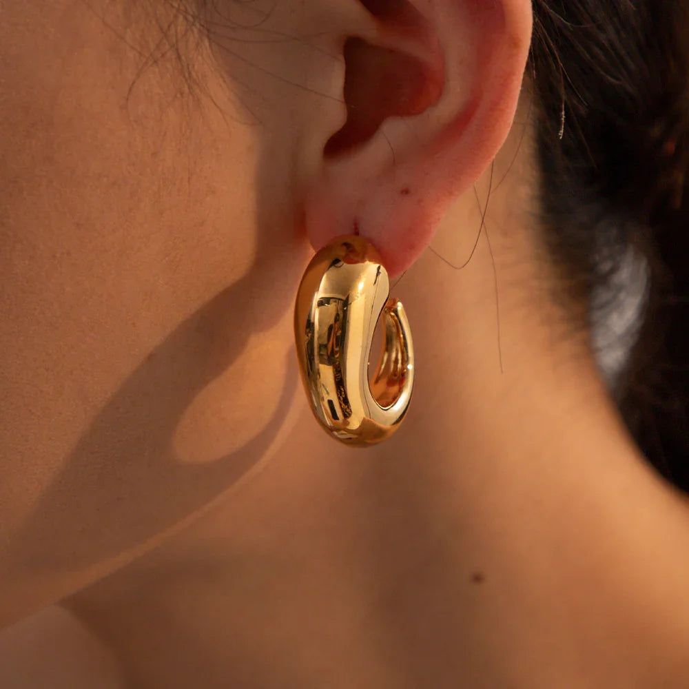 [Gaonasi]Alice Gold Earrings