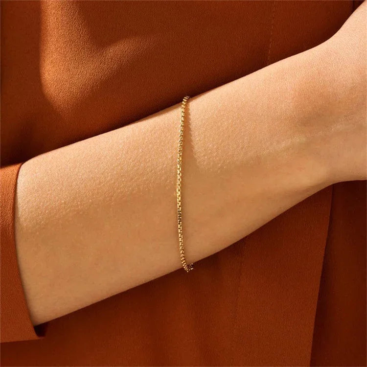[Gaonasi]Victoria Gold Chain Bracelet