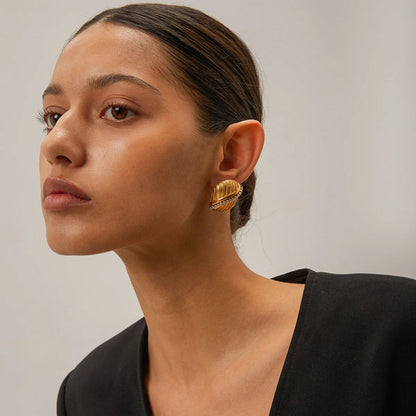 [Gaonasi]Odine Gold Earrings