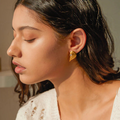 [Gaonasi]Thalia Gold Earrings