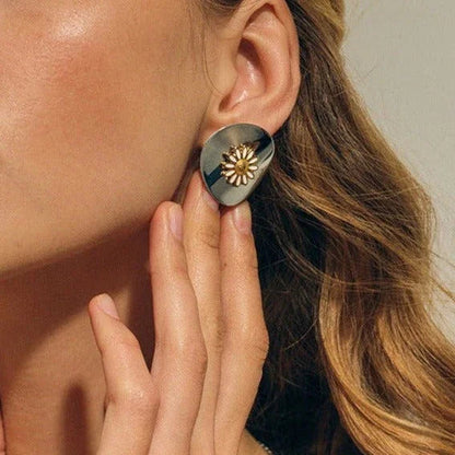 [Gaonasi]Georgiana Gold Earrings