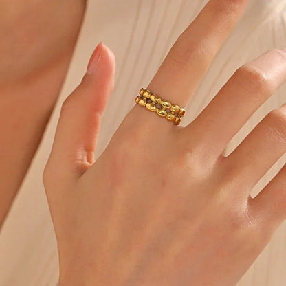 [Gaonasi]Maggie Gold Ring